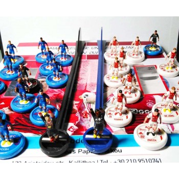 Subbuteo Andrew Table Soccer Manchester United Ajax Europa League Final 2016-17 set on WSB Professional Bases